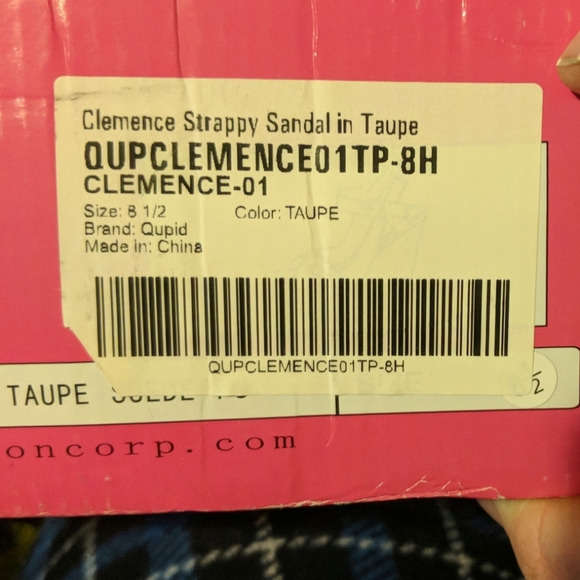 Clemance Strappy Sandal in Taupe - Picture 6 of 6